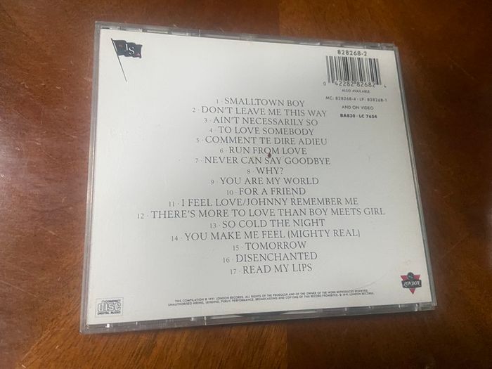 Jimmy Somerville The Singles Collection 1984/1990 CD