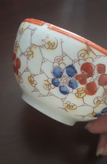 Miniature Teacup and Saucer - Some Damage