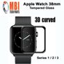 Apple Watch 38mm Tempered Glass 9H Screen Protector 0.26mm for Series 1 2 3 Image 2
