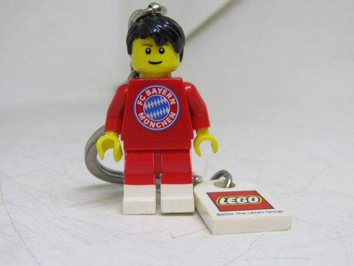 Lego Vintage Soccer FC Bayern Munich Player Key Chain Rare And Hard To Find Now As There Is Not Many Around Anymore