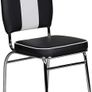 Retro vintage design funky American styled dining chair Image 2