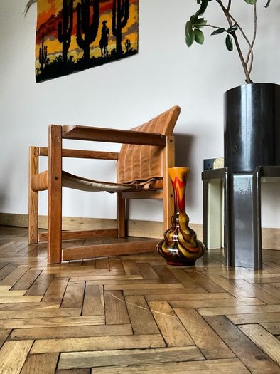 Vintage sling chair 1970s Ikea