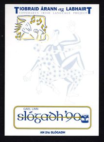 1990 Ireland An Post Postcard for Slogadh Naisuunta 21st April Mint.