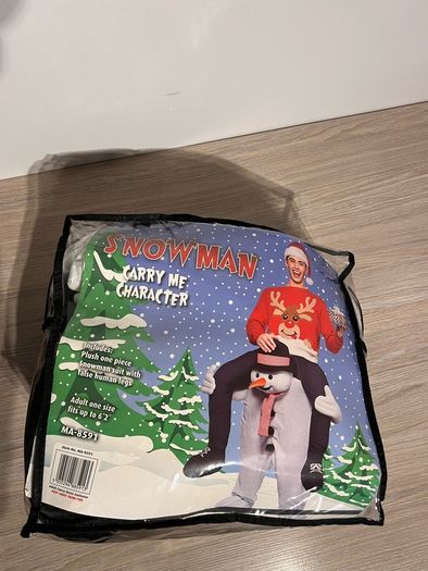 Snowman Carry Me Character