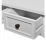Dressing Console Table with Three Drawers White Image 6