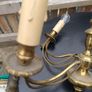 Vintage Brass Chandelier / Image 10