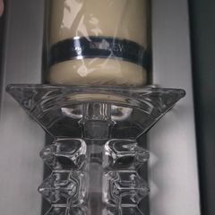 Newgrange Living candle and crystal holder set