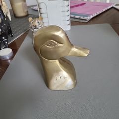 Brass ducks head