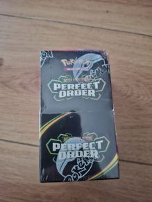 Pokemon TCG Mega Evolution PERFECT ORDER 1/2 booster box