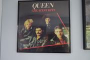 Queen FRAMED ALBUM - Greatest Hits - 1981 - framed album cover