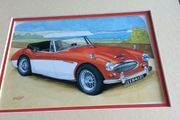Decoupage Prints with matching double mount