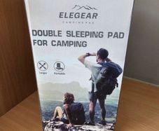 Inflatable double mattress