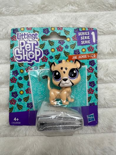 Hasbro Littlest Pet Shop 1-150 Jane Jagmore Jaguar Cat Dirty Damaged Box Please see pictures