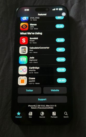 iPhone 15 Pro Max Jailbroken / Launch iOS
