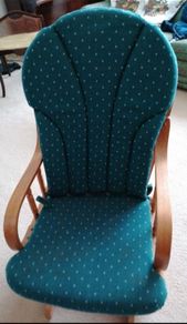 Glider Armchair and Footstool