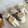 Galway An Spideal pottery mugs set of 5 mugs. Image 8