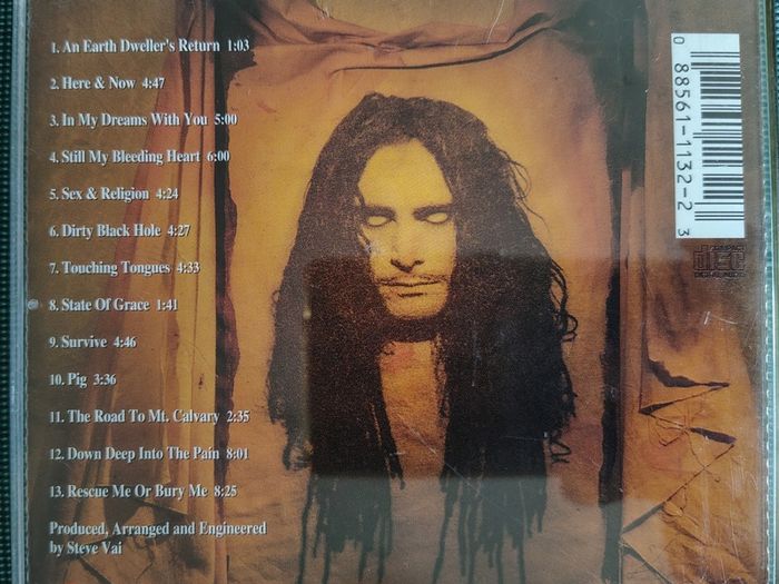 Steve Vai - Sex & Religion CD (1993) Heavy Metal Shred EX+