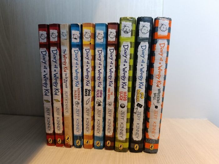 Diary Of A Wimpy kid Collection