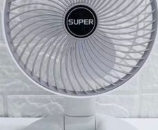 Fan usb rechargeable in box slight height extender