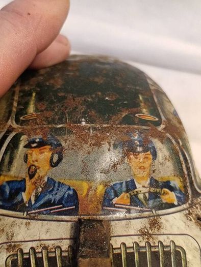 1950 Philippe Biedermeier Porsche 356 Tin Plate Car