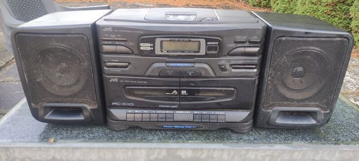 Vintage JVC boombox ghetto blaster