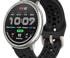 AMAZFIT Active 2 Smart Watch 44 mm, AI, Voice Control, GPS and Free Map Material, 10 Day Battery, Fitness Tracker with 160plus Sports Modes, 5 ATM Waterproof for Android and iPhone, Black Silicone