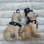 4th Of July Decorations figure American Labrador Used Damaged Please see pictures Image 5
