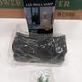 Black decorative wall light 6w Image 2