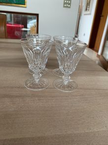 4 Waterford Crystal sherry glasses - Eileen pattern