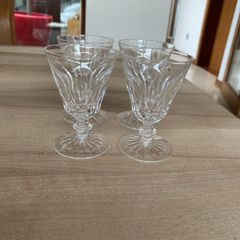 4 Waterford Crystal sherry glasses - Eileen pattern