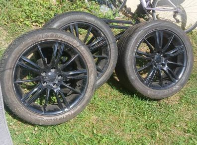 18" 5 stud Black Msport Alloys