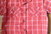 Orange Check Shirt
