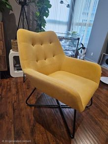Armchair yellow