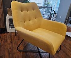 Armchair yellow