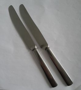Two Stainless Steel Knives