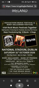 Rockathon- Fundraiser for Rory Gallagher Festival