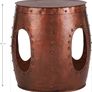 Side Table Round Diameter 38 x 43 cm Silver or Copper Image 2