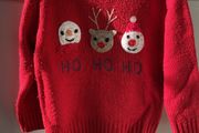 Next Ho Ho Ho christmas jumper 2-3 years
