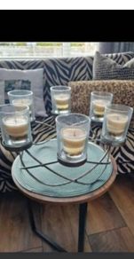 circular candle holder