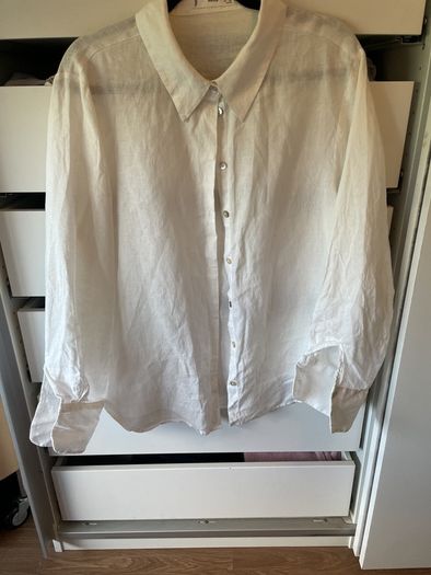 Mango pure linen shirt