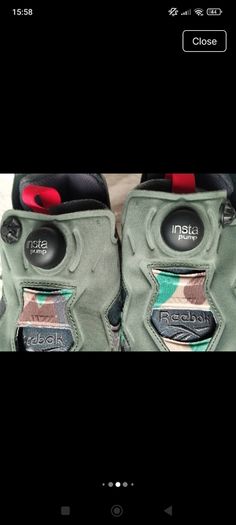 Reebok instapump trainers 40,5