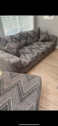Arnotts Sofa & Footstool