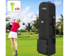 Portable Golf Travel Bag Holiday Golf Bag With Wheels - Free Delivery Or Pick Up In Store