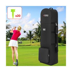 Portable Golf Travel Bag Holiday Golf Bag With Wheels - Free Delivery Or Pick Up In Store