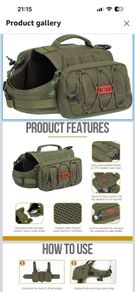 One Tigris dog backpack