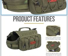 One Tigris dog backpack