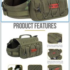 One Tigris dog backpack