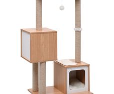 Cat Tree with Sisal Scratching Mat 104 cm