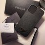 Authentic Saffiano Leather Prada iPhone 12 Pro Max case Image 4