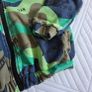 DKNY | Size 98-104 (3-4 years) | Camo Zip-Up Hoodie in Green & Blue Image 9
